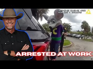 Chuck E. Cheese Mascot Gets Arrested In Front Of Kids At Work