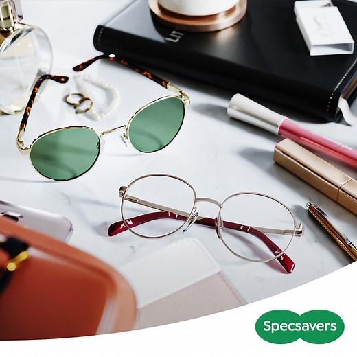With glasses and sunnies to suit your style choose from a wide range of frames shapes, colours and brands. | Specsavers