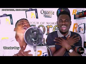 Wonder Boy - Heartfelt Ministration. Such a great Worshiper. Wow.