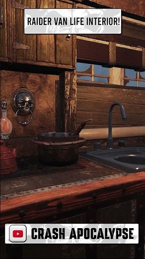 Cozy Fallout 76 Van Life Interior