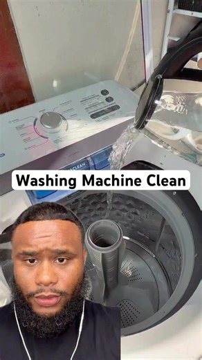 @Casinhaa46 ASMR WASHING MACHINE CLEAN😱 #shorts