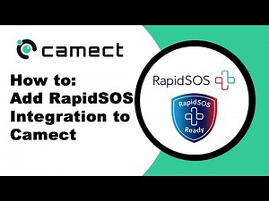Camect: How to Add RapidSOS integration