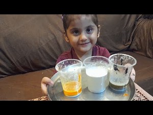 Mini Volcano Science Experiment by Little Scientist😍