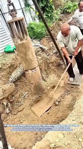 The Old-Style Pile Driver: A Diesel-Powered Workhorse