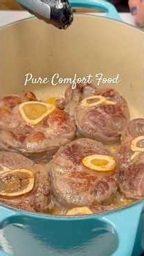 Melt-in-Your-Mouth Braised Veal Shanks #vealshanks #braisedveal #comfortfood #homecooking #foodie