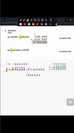 PRAKTIS UASA | MATEMATIK | TAHUN 6 | UNIT 1