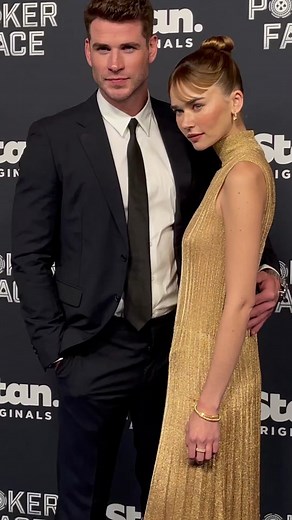 Liam Hemsworth und Gabriella Brooks bei Poker Face Premiere