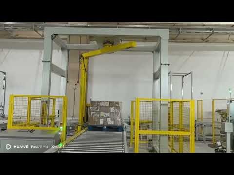 Rocker Arm Wrapping Machine for Carton