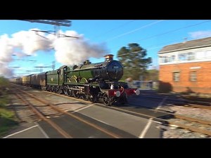 Steam Trains On The UK Mainline Compilation 2022