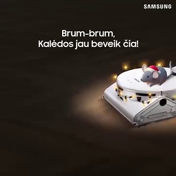 9.6K views | Kalėdų elfai ir nykštukai juda tyliai ir nepastebimai, kaip ir „Samsung Jet Bot™“! 利‍♂️ ✨ Vienur nukrito maži pyrago gabalėliai, kitur – imbierinių meduolių trupiniai... Mūsų dulkių siurbliai – robotai išvalys net mažiausius nešvarumus, kad tavo šventinis laikotarpis būtų ramus.    Sužinok daugiau: https://bit.ly/3vfMOzc | Samsung | Facebook