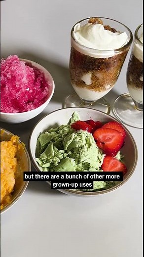 How Many Ways Can We Use Shaved Ice?