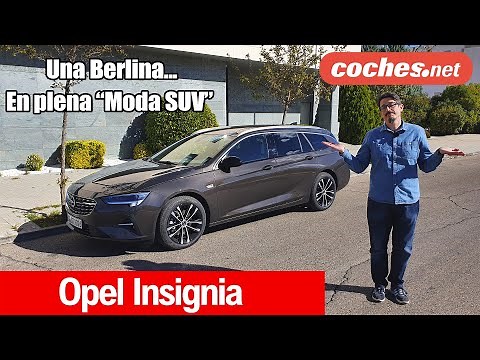 Opel INSIGNIA | Primera prueba / Test / Review en español | coches.net