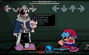 FNF优质模组vs Horror sans 隐藏曲 精神错乱