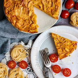Vegan Pasta Frittata