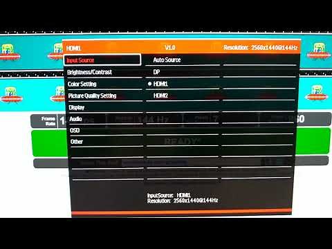 PRISM+ F270i PRO IPS 144Hz Monitor - UFO Ghosting Test [60FPS]