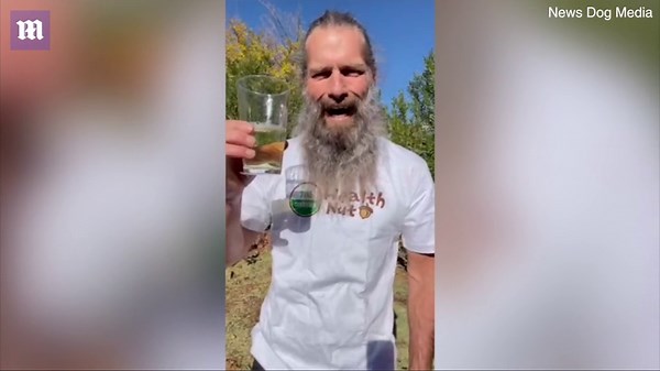 'Hydrogen rich': Meet the model who drinks his own urine every day