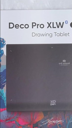 XP - Pen Deco Pro XLW Gen 2 Unboxing #wedding #xppen #drawingtablet #retouch #editing #colorgrading