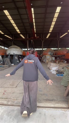 We are factory of capsule house!#factory #tinyhome #capsule #mobilehomes #tinyhomemovement