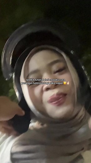 Tutorial Pemasangan Helm dengan Cepol untuk Pacar