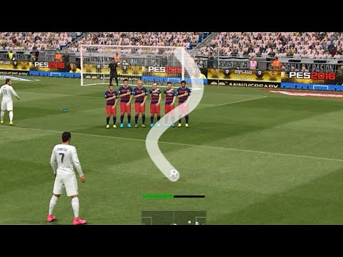 PES 2017 FREE KICK TUTORIAL - 100% WORKING