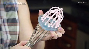 271K views · 160 reactions | Keep your counter clean: Whisk Wiper lifts the loops and catches drips Find it HERE: https://goo.gl/xhFI5i | Gadgets Ideas | Facebook