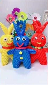 Best Out of Waste: Wrapper Doll Making Idea*