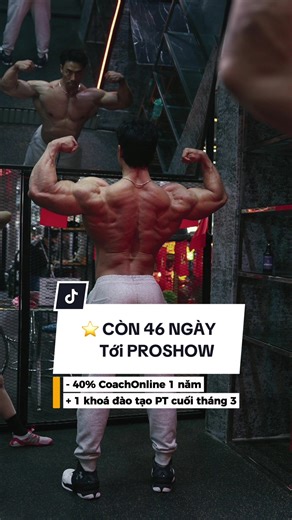 ⭐️ CÒN 46 NGÀY Tới PROSHOW #DANGBEOO #ifbbpro #degrey #teamletrungchinh #dangbeooprogym