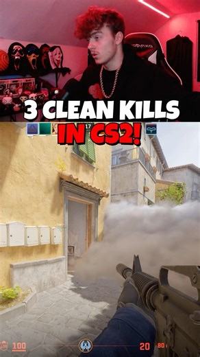 CLEAN TRIPLE KILL IN CS2! #cs2 #cs2clips #gaming