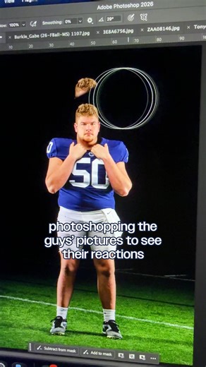 This did numbers on IG so had to post here too 😂 At least they were all good sports about it 😭 #pennstate #photoshop #aprilfools #cfb