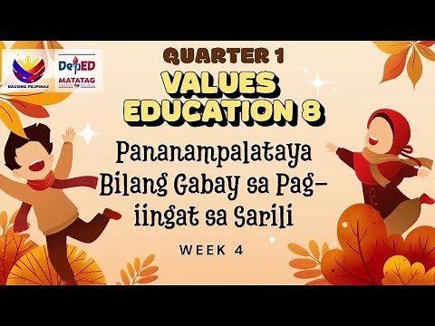 Pananampalataya bilang Gabay sa Pag-iingat sa Sarili | Week 4 | #valueseducation8 #matatag