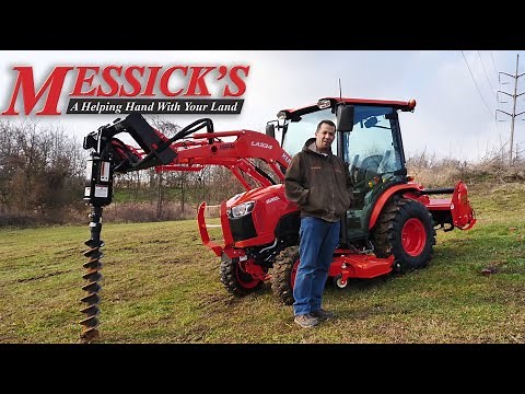 Can you run a hydraulic auger with a compact tractor? Land Pride SA20 Low-Flow