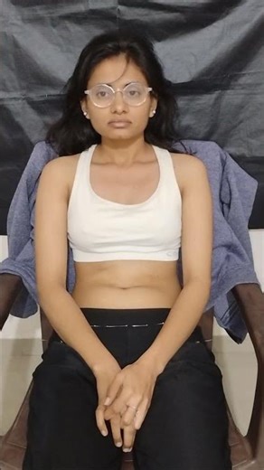 Long Hair Oil Head Massage ASMR 🌿 | Chest Massage Stress Relief #MassageTherapy