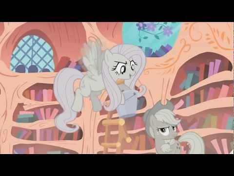 Fluttershy - Hey, Twilight? What's soaking wet and clueless? Your face!