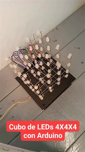 Como hacer un cubo de LEDs 4X4X4 que hacen un total de 64 paso a paso, les dejare el tutorial completo en el primer comentario Arduino PCBWay #arduinouno #arduinofun #arduinomega #arduinonano #arduino #arduino #arduinoproject #arduinoprogramming #programador #programing #electronica #electronicsengineering #Electrónica #electronicstore #electronicsprojects #electronics #cubo #CuboLed #led #LEDs #ledshow #ledscreen #ledsign #LEDproject #Programacion #PCB #pcbway #Arduino #tutoriales #tutorial #cu