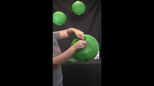 Watch Hanging paper Lanterns with Lights Demonstration on Amazon Live