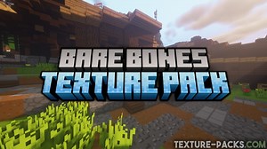 Bare Bones Texture Pack 1.21.11 / 1.21.10 | Download
