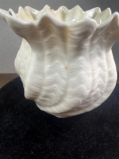 Belleek Seashell China Vase - Etsy