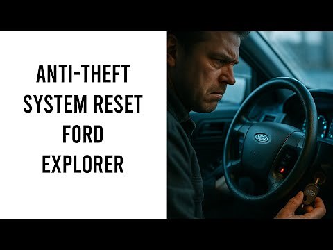 How To Reset Anti Theft System Ford Explorer