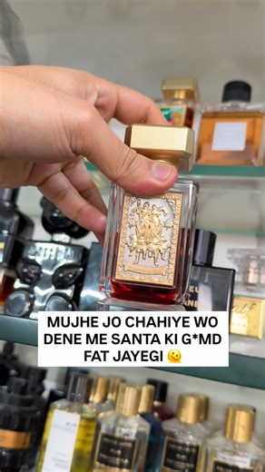 Hritik | Perfume Curator on Instagram: "Santa Danda Lekar Ayega 😭"