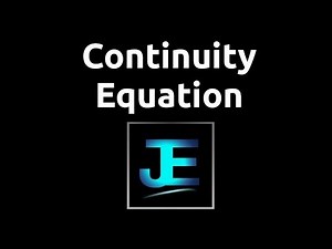 Explained: Continuity Equation, Moving Differential Element [Fluid Dynamics]