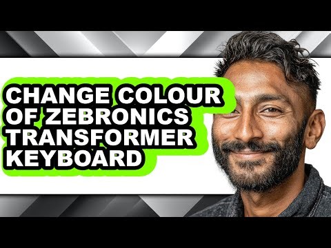How to Change Colour of Zebronics Transformer Keyboard (easy Method)