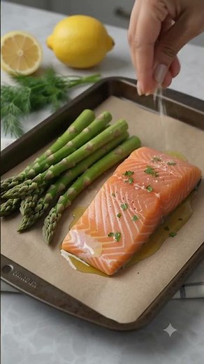Healthy lemon herb salmon recipe