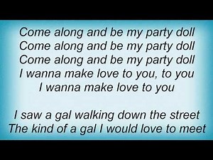 Steve Lawrence - Party Doll Lyrics