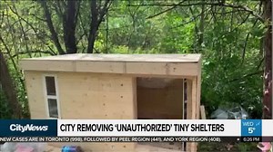 The City of Toronto is removing ‘unauthorized’ tiny shelters built for people experiencing homelessness. Brandon Rowe speaks with the carpenter behind the units, who is asking for cooperation from city staff as temperatures start to drop. | CityNews Toronto