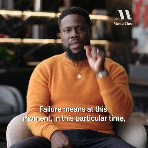 Failure can mean the beginning of something great. | MasterClass
