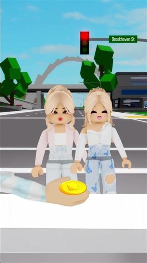 Flip The COIN in ROBLOX..🪙😳 #roblox #shorts #brookhaven