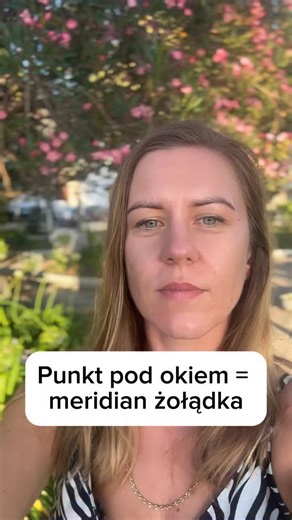 10K views · 8.4K reactions | Punkt pod okiem = meridian żołądka W...