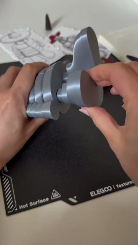 How to achieve calm and creativity in one 3D printed work