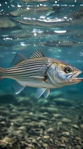 🎣 Striped Bass | Power, Speed & Pure Predator Energy