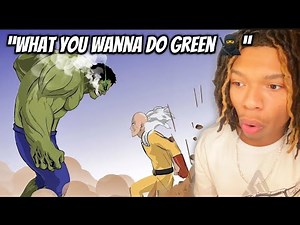 This animation is a must-see for Hulk & Saitama fans